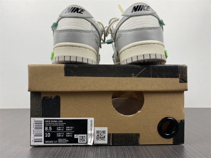 Nike Dunk Low OF Lot 42 DM1602-117