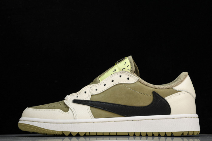 Travis Scott x Air Jordan 1 Low Golf  FZ3124-200