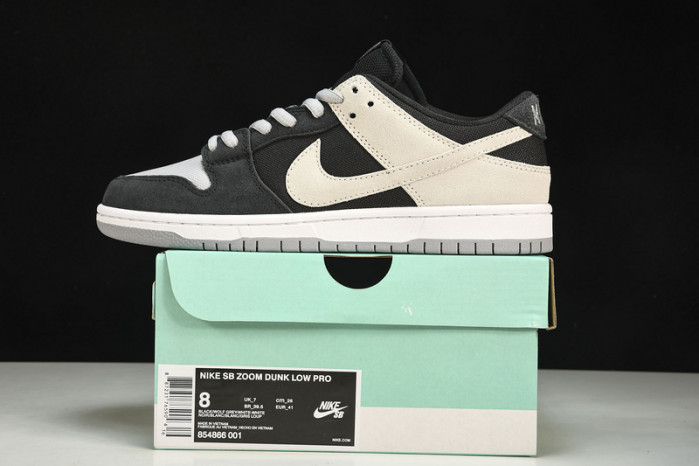 Nike Sb Zoom Dunk Low Pro Black/Wolf Grey-White-White 854866-001