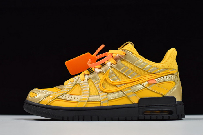 OF NIKE AIR RUBBER DUNK “UNIVERSITY GOLD” CU6015-700