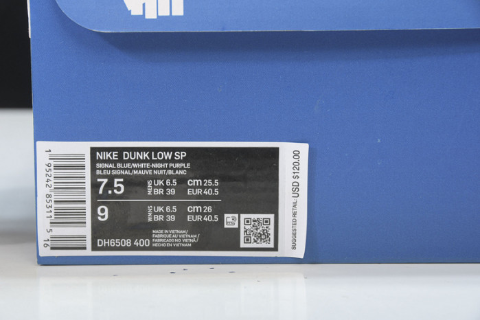 Nike Dunk Low UNDEFEATED Dunk vs. AF1 DH6508-400