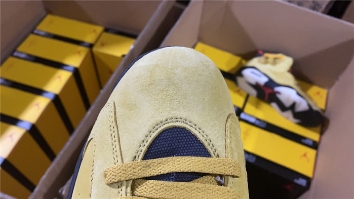AIR JORDAN 6 YELLOW X TRAVIS SCOTT CN1084-300