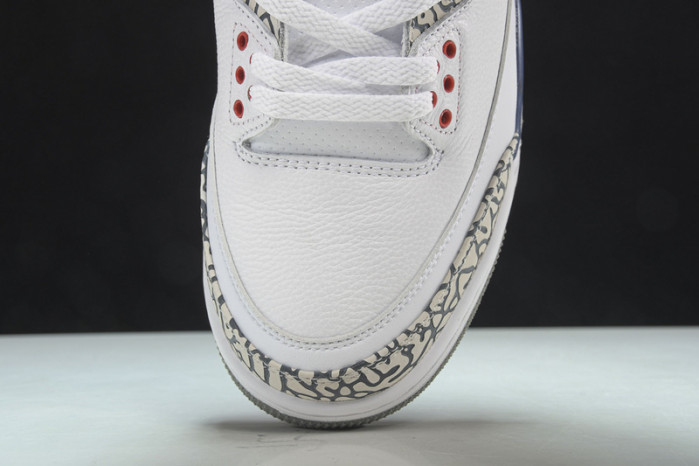 AIR JORDAN 3 RETRO TRUE BLUE NIKE AIR FIRST LOOK 854262-106