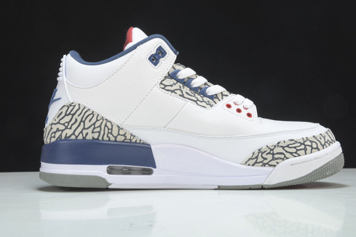 AIR JORDAN 3 RETRO TRUE BLUE NIKE AIR FIRST LOOK 854262-106