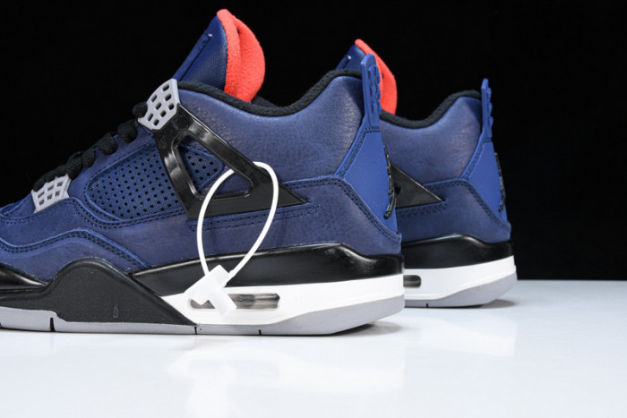 Air Jordan 4 WNTR Loyal Blue Habanero Red Black CQ9597-401