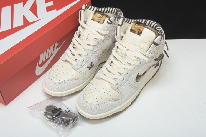 Nike Dunk High Bodega Sail Multi  CZ8125-100