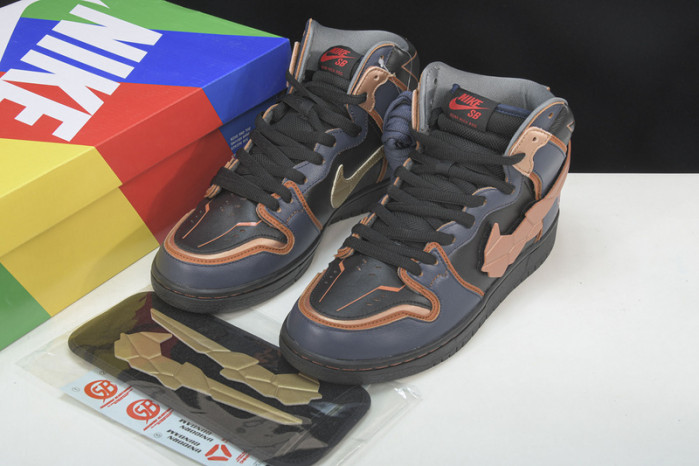 Nike Dunk SB High RX-0 Unicorn Gundam 02 Banshee DH7717-400