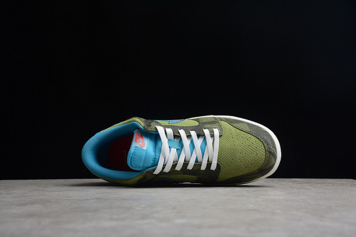 Nike SB DUNK LOW SIEMPRE FAMILIA GREEN/BLUE/CYAN DO2160-335