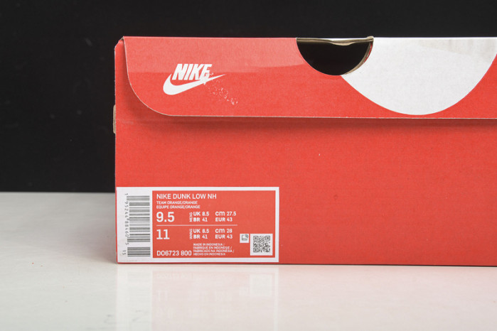 NIKE DUNK LOW "Orange-Crimson" DO6723-800
