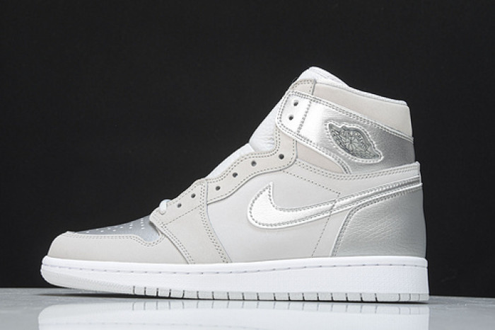 Air Jordan 1 Japan Neutral Grey Metallic Silver White DC1788-029