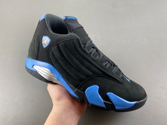 Air Jordan 14 “Black/University Blue" 487471-002