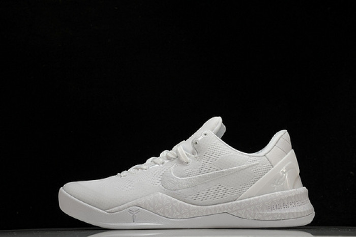 NIKE KOBE 8 PROTRO TRIPLE WHITE FJ9364-100