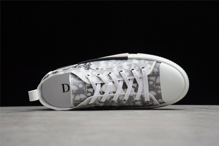 D10R B23 Low Top Logo Oblique Sneakers