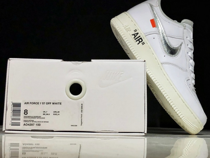 The OF x Nike Air Force 1 Low ComplexCon AO4297-100