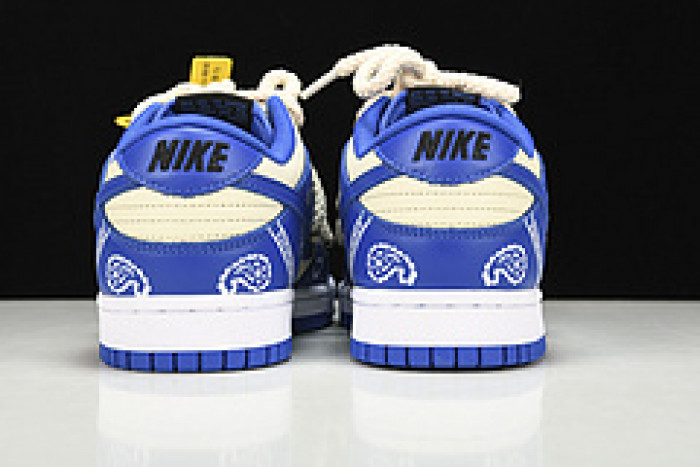 NIKE DUNK LOW RETRO BLACK/YPER COBALTWHTE DD1931-001