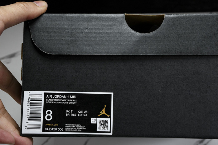 JORDAN 1 MID BRED SHADOW - DQ8426-006
