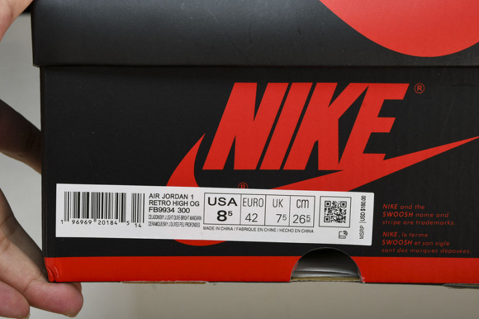 Air Jordan 1 High OG “Celadon” FB9934-300