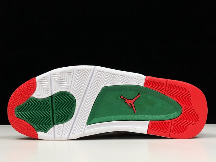 Air Jordan 4 NRG White/Gorge Green-Varsity Red AQ3816-163