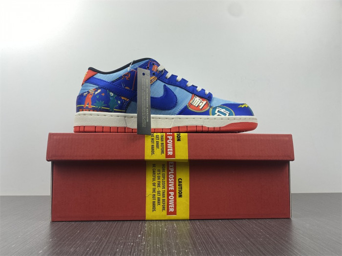 NIKE Dunk Low Firecracker  DH4966-446