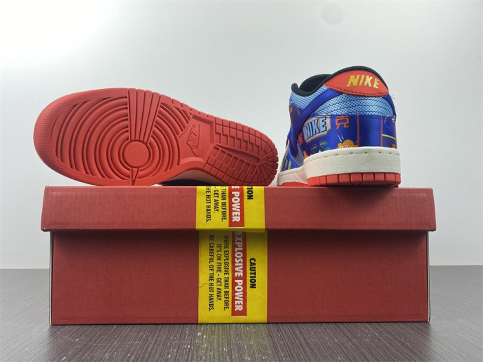 NIKE Dunk Low Firecracker  DH4966-446