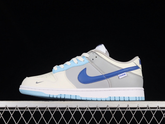 Nike Dunk Low Ivory Hyper Royal (GS)  FB1843-141