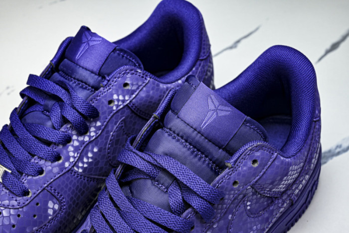 Kobe Bryant x Nike Air Force 1 Low “Court Purple”   IB0018-500
