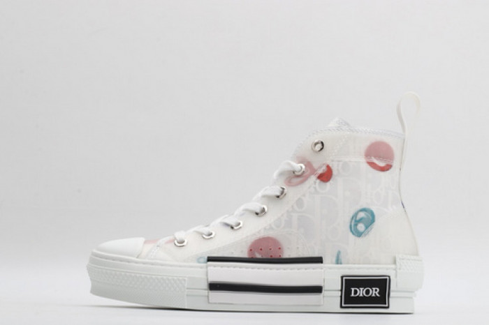 D10R B23 Oblique High Top Sneaker