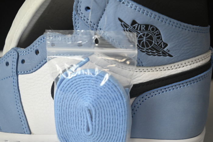AIR Jordan 1 Retro High White University Blue Black 555088-134