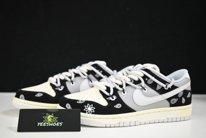 Dunk Low Prm SB "Cashew Nut Flower"  DH7913-001
