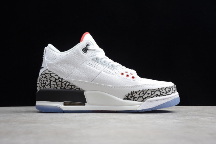Air Jordan 3 Retro Free Throw Line White Cement 923096-101