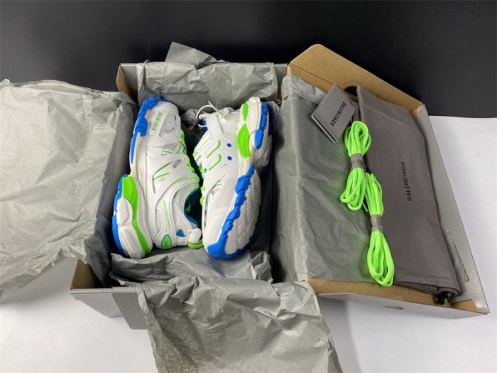 BLCG Track Trainer White Yellow Blue 542436 W2BC3 0285
