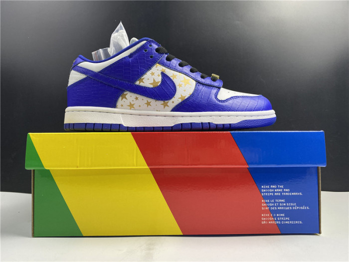 nike sb dunk low Svp*me stars hyper royal (2021)  dh3228-100