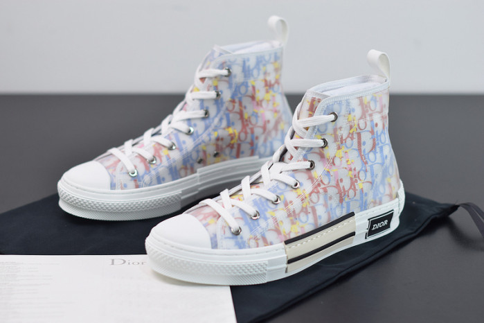 D10R B23 Oblique High Top Sneakers L02N4