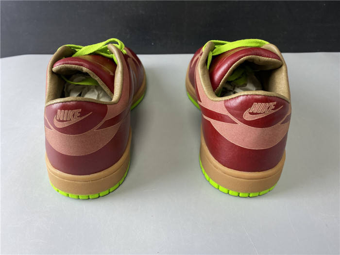 Nike Dunk Low 1-Piece  Varsity Red Chartreuse 311611-661