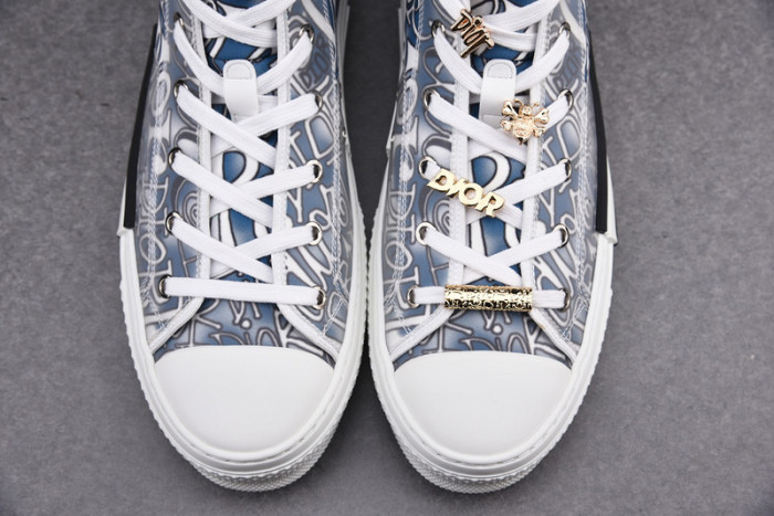 D10R B23 Oblique High Top Sneaker
