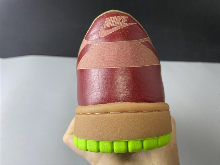Nike Dunk Low 1-Piece  Varsity Red Chartreuse 311611-661