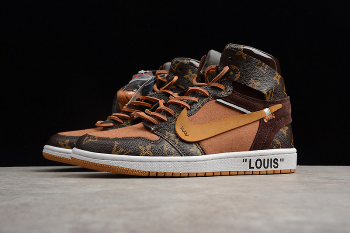 AIR JORDAN 1  AQ0818-158 (WITH CASE)
