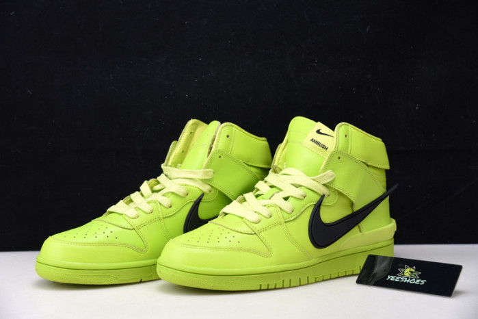 Nike Dunk High AMBUSH Flash Lime CU7544-300