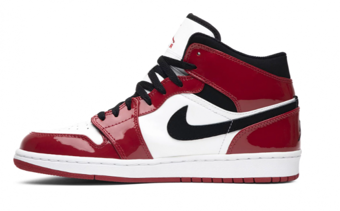 Air Jordan 1 Retro Patent 'Chicago Bulls' 2003  136085-106