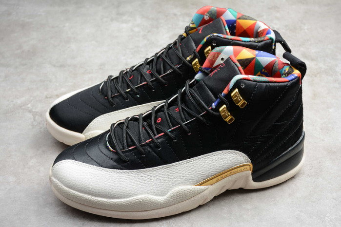 Jordan 12 Chinese New Year Black  CI2977-006